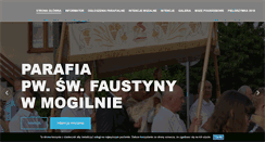 Desktop Screenshot of faustyna-mogilno.pl