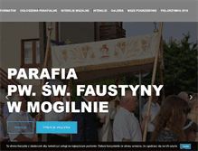 Tablet Screenshot of faustyna-mogilno.pl